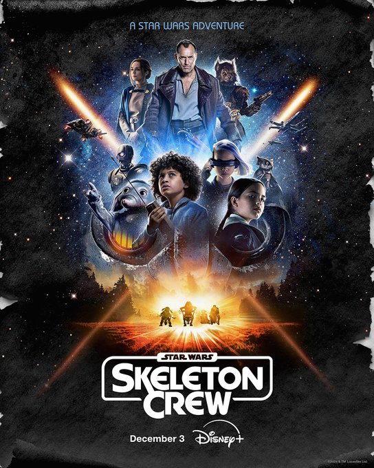 فیلم star wars skeleton crew