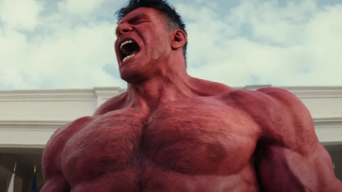 هریسون فورد در نقش red hulk