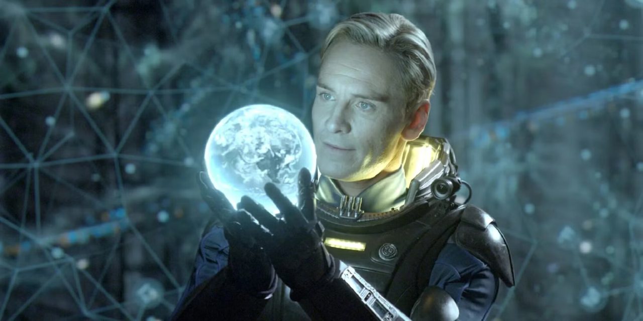 مایکل فزبندر در فیلم prometheus