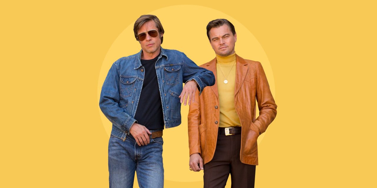 لئوناردو دی کاپریو و برد پیت در once upon a time in hollywood