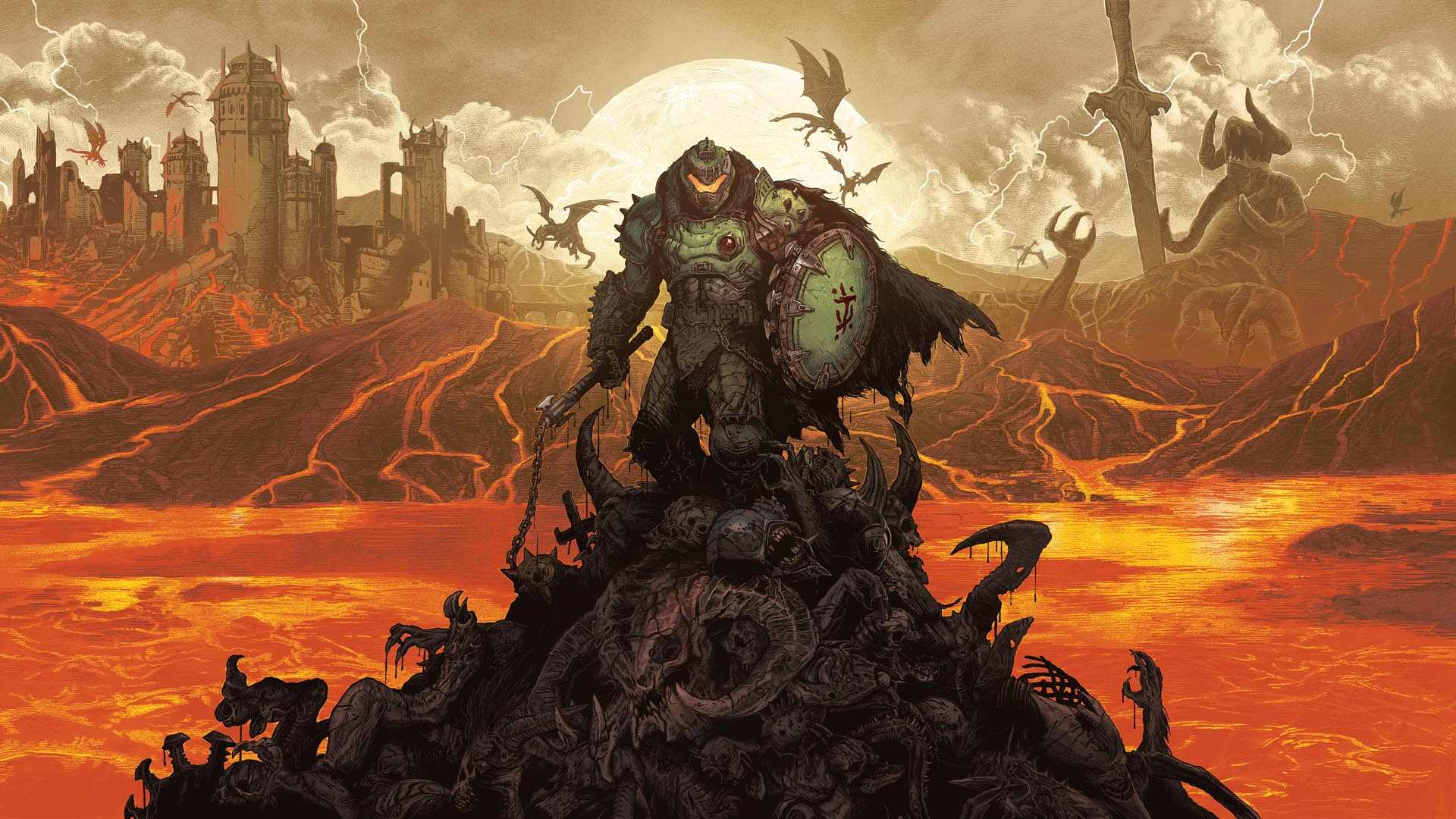 اطلاعات و تصاویر جدیدی از بازی DOOM: The Dark Ages منتشر شد - گیمفا