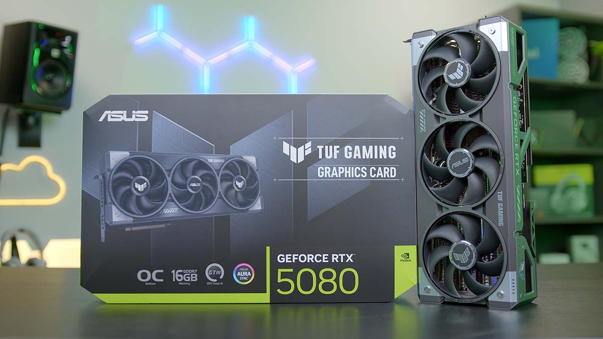 کارت گرافیک GeForce RTX 5080 به همراه دسته‌بندی