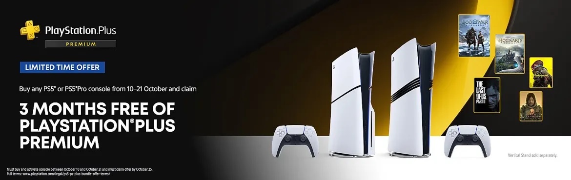 سونی به خریداران پلی استیشن 5 اشتراک سه ماهه رایگان سرویس Plus Premium - Gamefa ارائه می دهد.