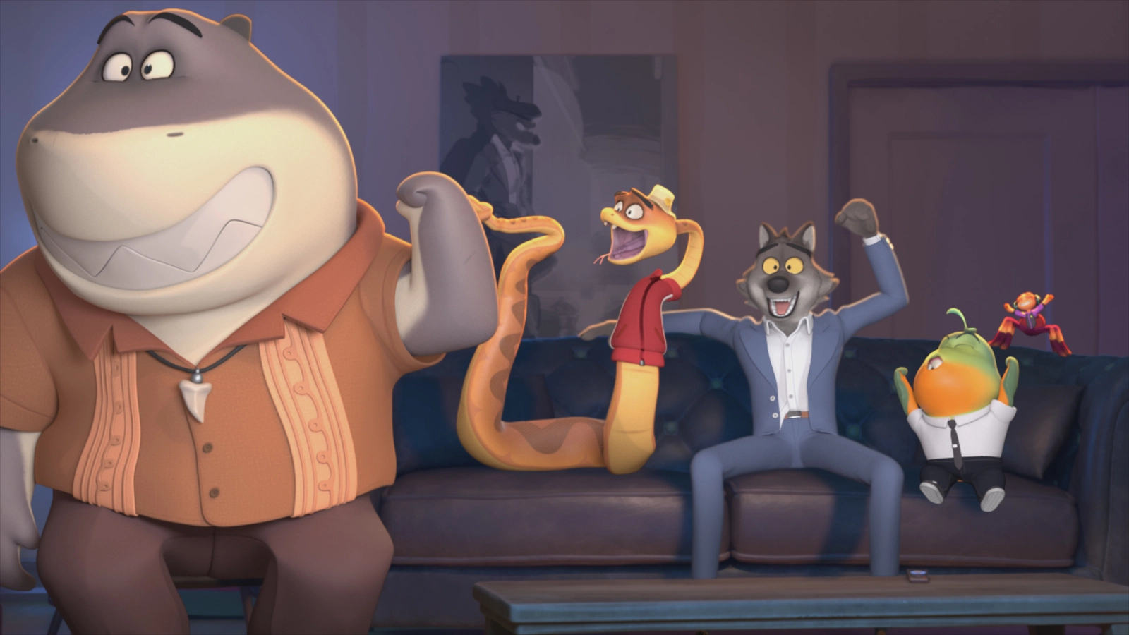 انیمیشن سریالی the bad guys breaking in