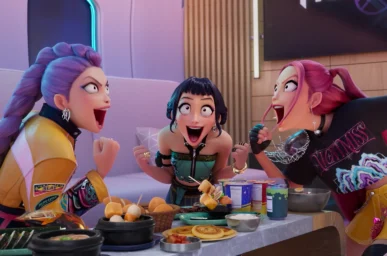 انیمیشن kpop demon hunters