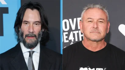 keanu reeves and tim miller split getty h 2025 کیانو ریوز و تیم میلر برای ساخت فیلم علمیتخیلی shiver با هم همکاری میکنند