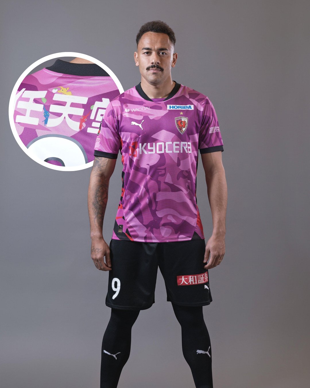 پیراهن تیم فوتبال Kyoto FC در لیگ ژاپن به شخصیت‌های یک بازی ویدیویی مزین خواهد شد - گیمفا