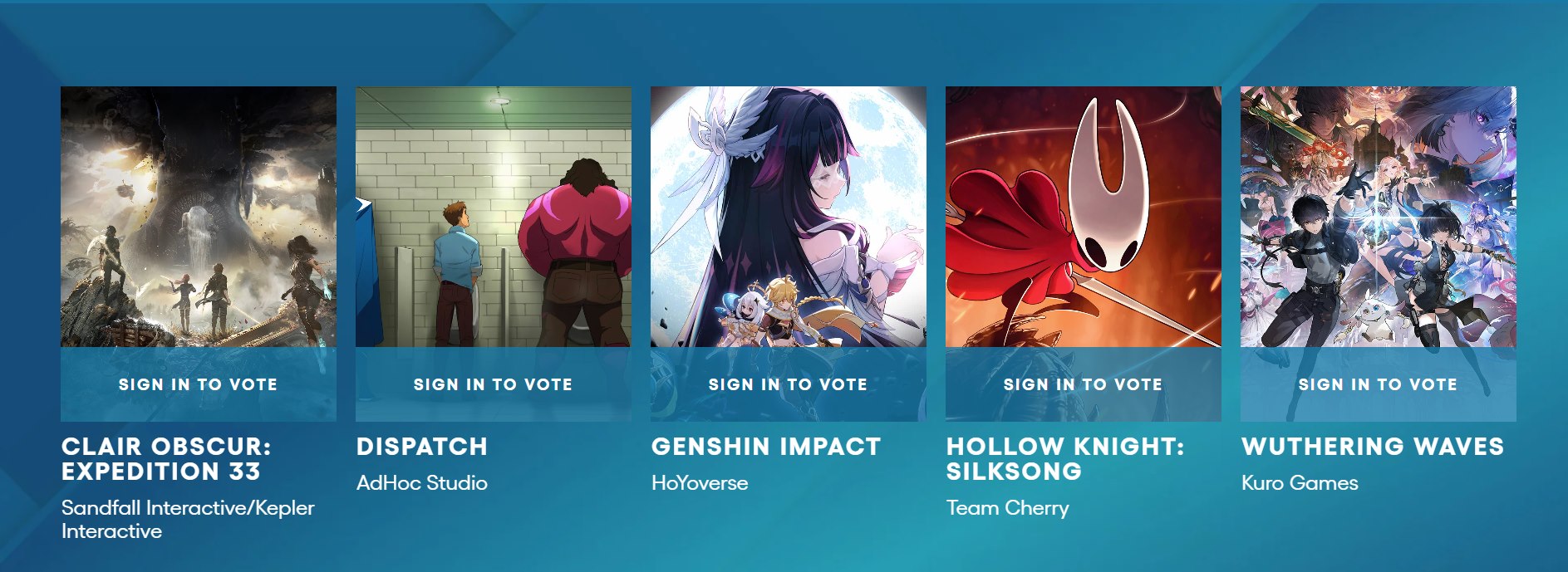 دور نهایی رای‌گیری برای بهترین بازی سال از نظر گیمر‌ها آغاز شد - گیمفا