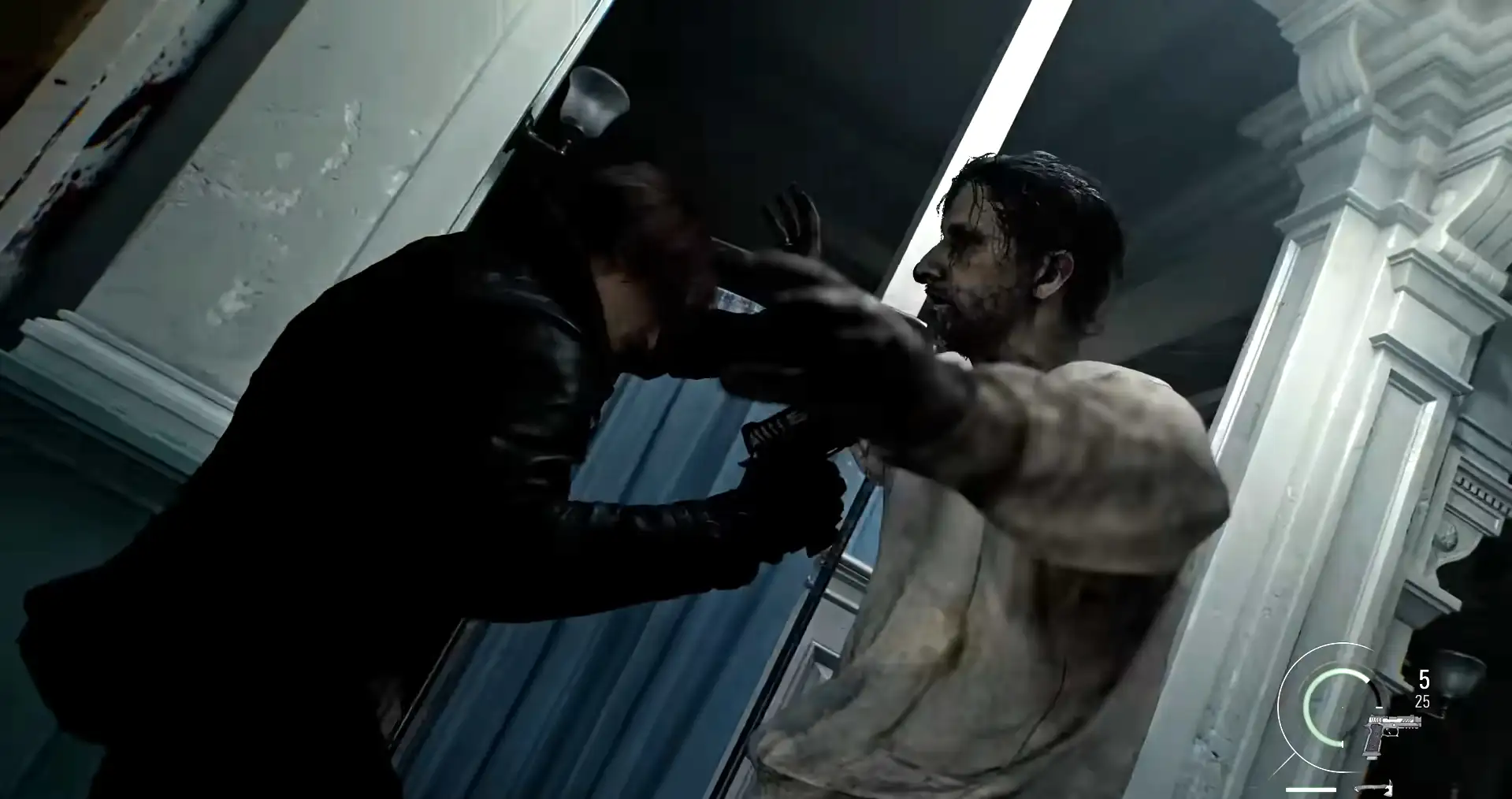 leonshoot resident evil