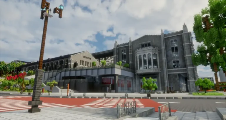 این بازیکن توانسته دانشگاه خود را در Minecraft بسازد