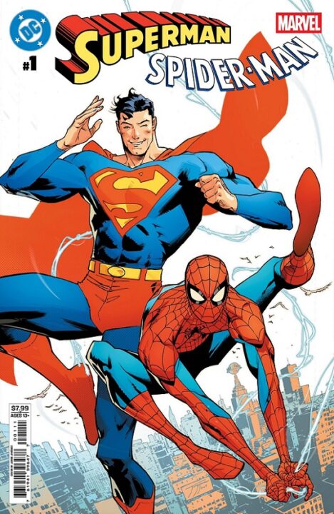 superman and spider man 234234 نخستین تصویر از کمیک مشترک سوپرمن و مرد عنکبوتی منتشر شد - گیمفا