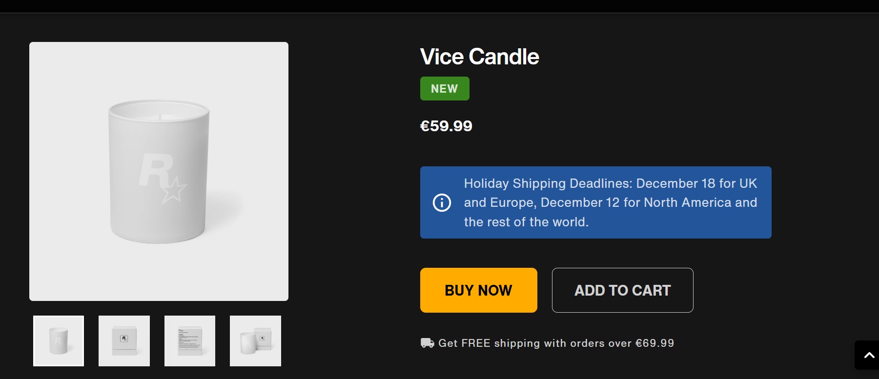 راکستار شمع ۶۰ دلاری با بوی GTA می‌فروشد - گیمفا