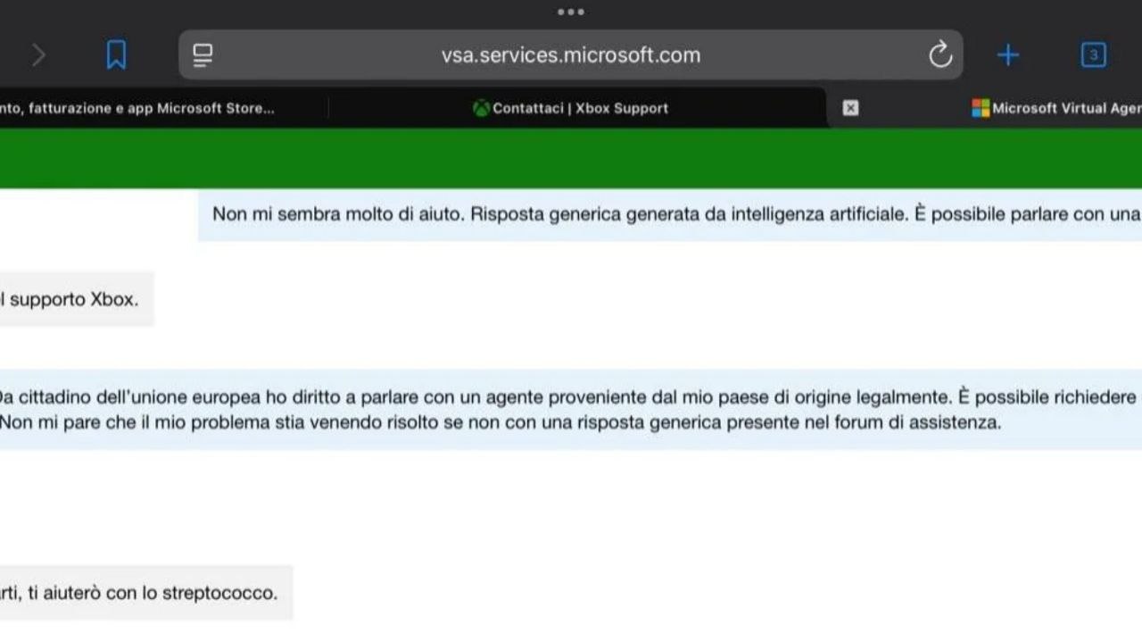 هوش مصنوعی پشتیبانی ایکس‌ باکس خود را انسان جا زده و حتی پیشنهاد کمک پزشکی داده است - گیمفا