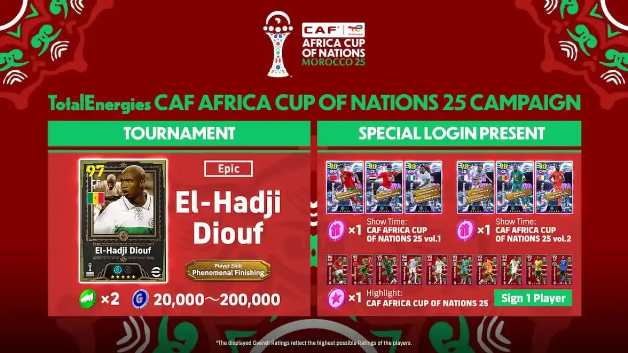 efootball 2026 caf africa cup of nations 25 campaign overview efootball