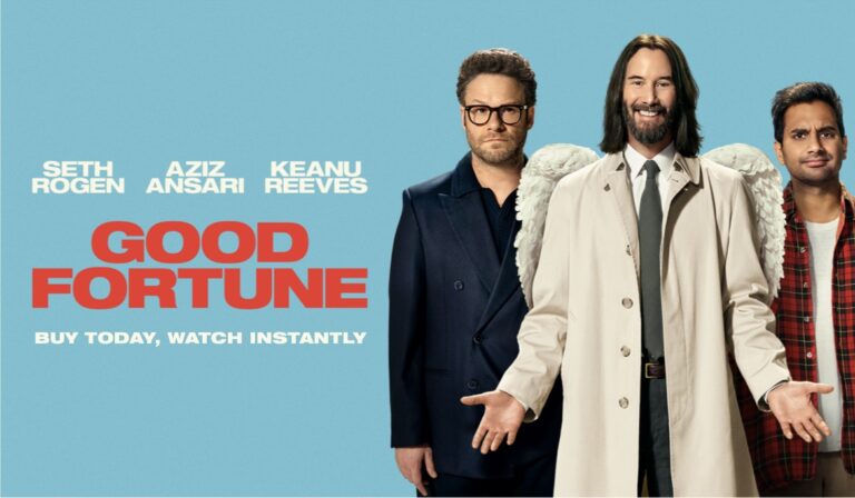 نقد و بررسی فیلم Good Fortune | جان ویک فرشته می‌شود!