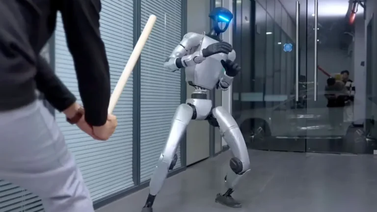 تماشا کنید: ربات کنگ‌فوکار Unitree G1 در تمرین رزمی به جایی ضربه زد که نباید!