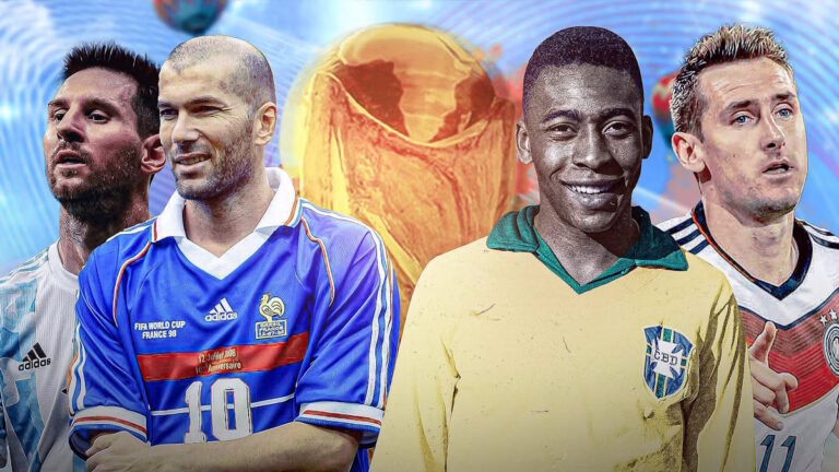 ۱۰ بازیکن برتر تاریخ جام جهانی