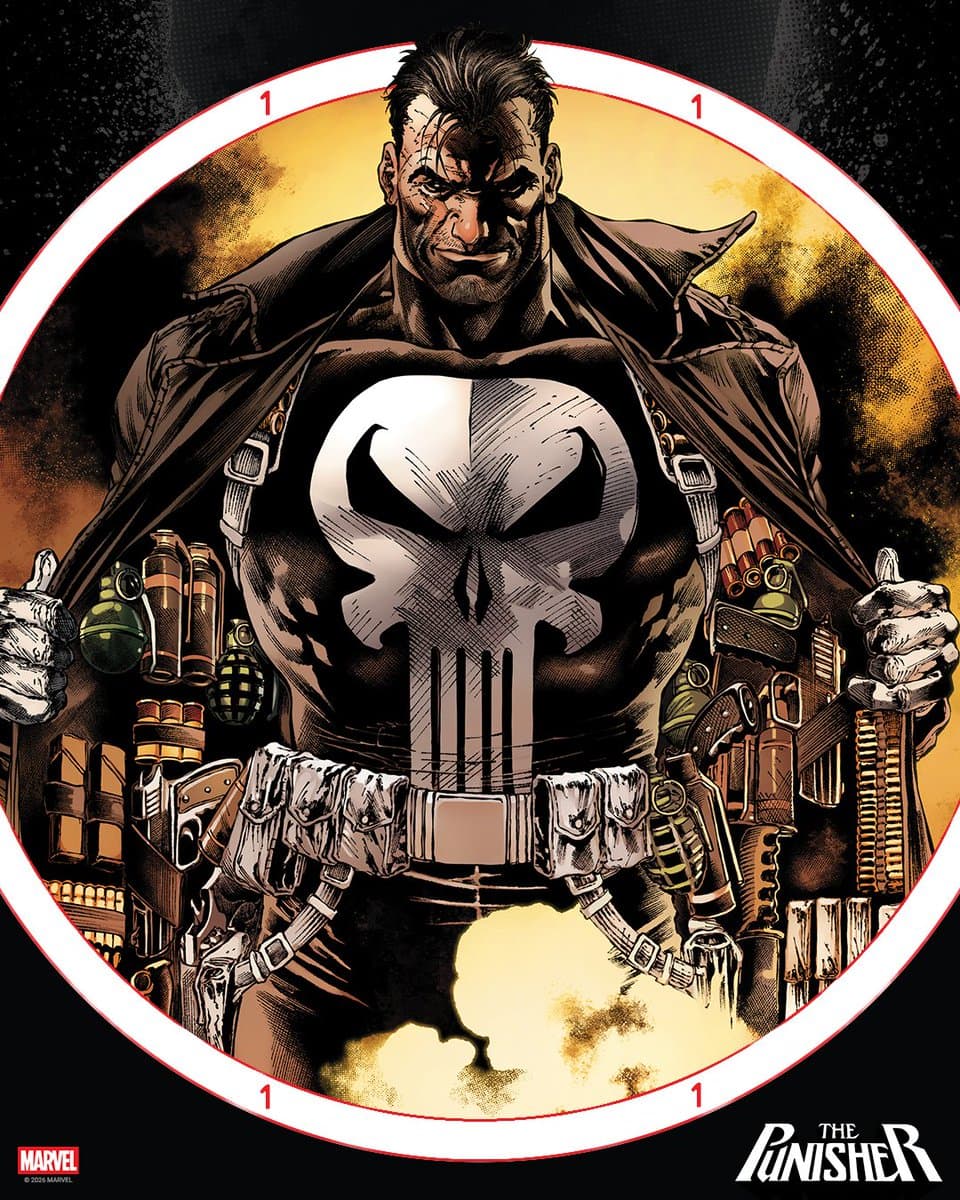 تصویر تازه پانیشر در کمیک جدید مارول منتشر شد | لحظه مگ