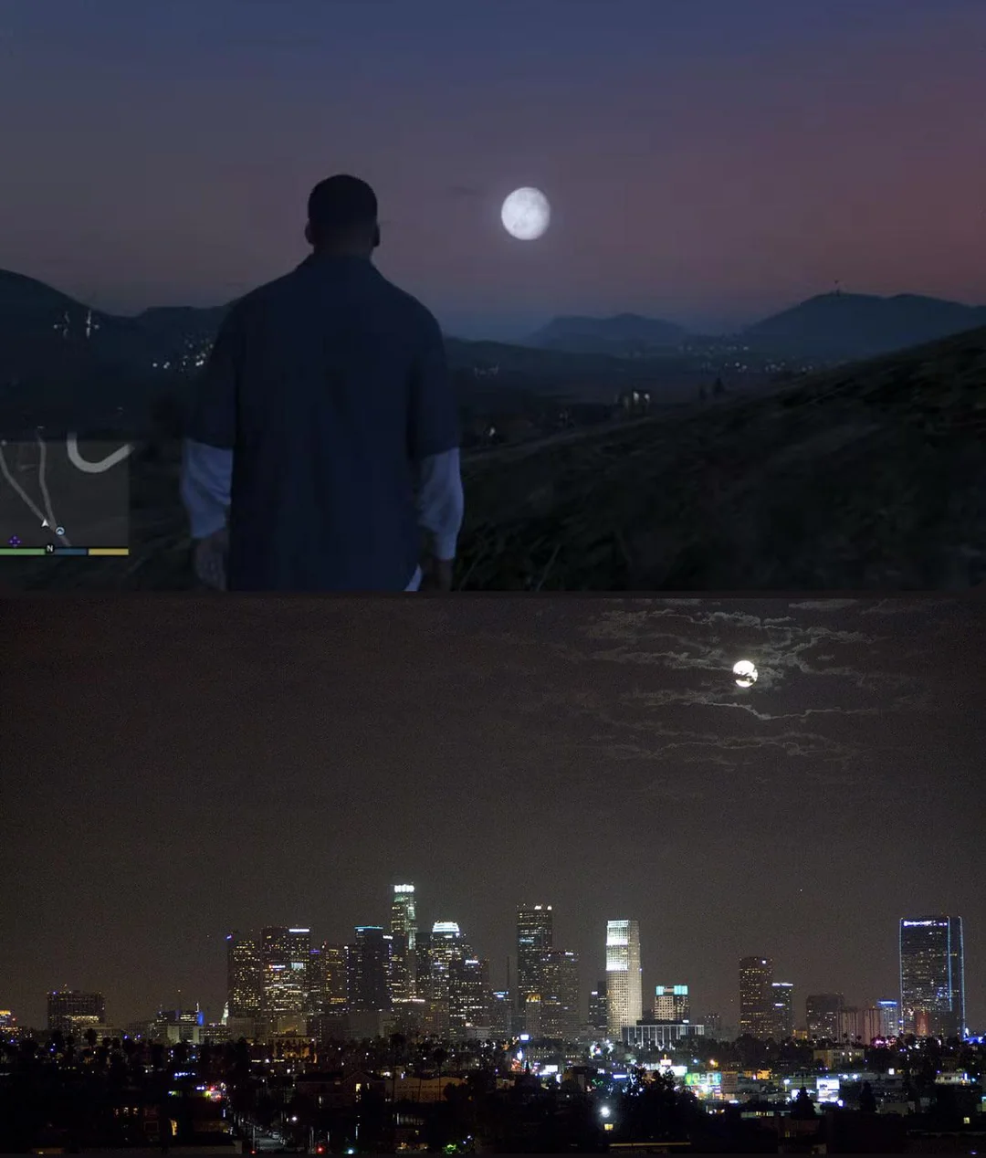 Do yall want the moon in gta 6 to be oversized like it is v0 ogbj6cwsr1lg1 طرفداران GTA 6 حالا اندازه ماه را بررسی میکنند! | گیمفا