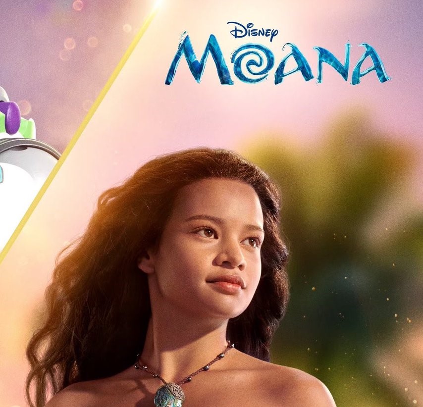 New Look at Catherine Lagaaia As Moana in the Moana Live action Remake فیلم موآنا