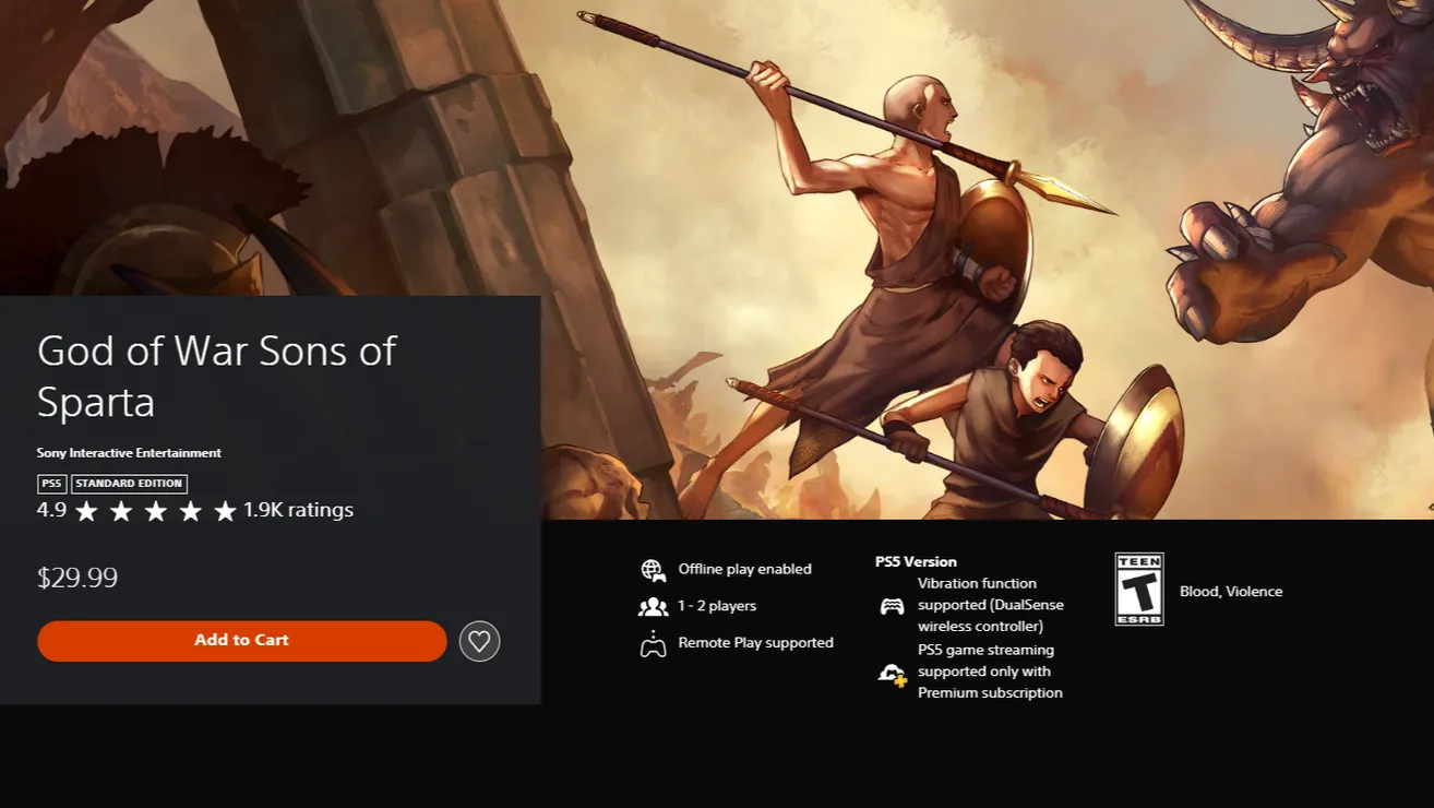 Screenshot 2026 02 13 130432 1770993202798 ابهام در مورد قابلیت چندنفره بازی God of War: Sons of Sparta باعث سردرگمی گیمرها شد | گیمفا