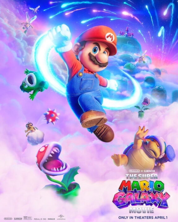 the Super Mario Galaxy Movie پوسترهای جدیدی از انیمیشن The Super Mario Galaxy Movie منتشر شدند | گیمفا