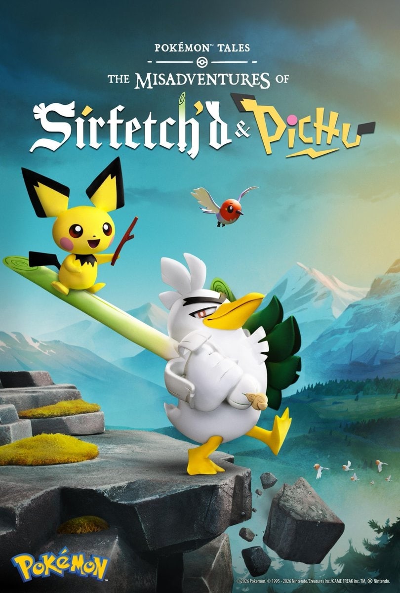 F05a54f3 a8c8 469d 9719 786b7d6334b8 اولین تصویر از Pokémon Tales: The Misadventures of Sirfetch’d & Pichu منتشر شد | موبوگیم