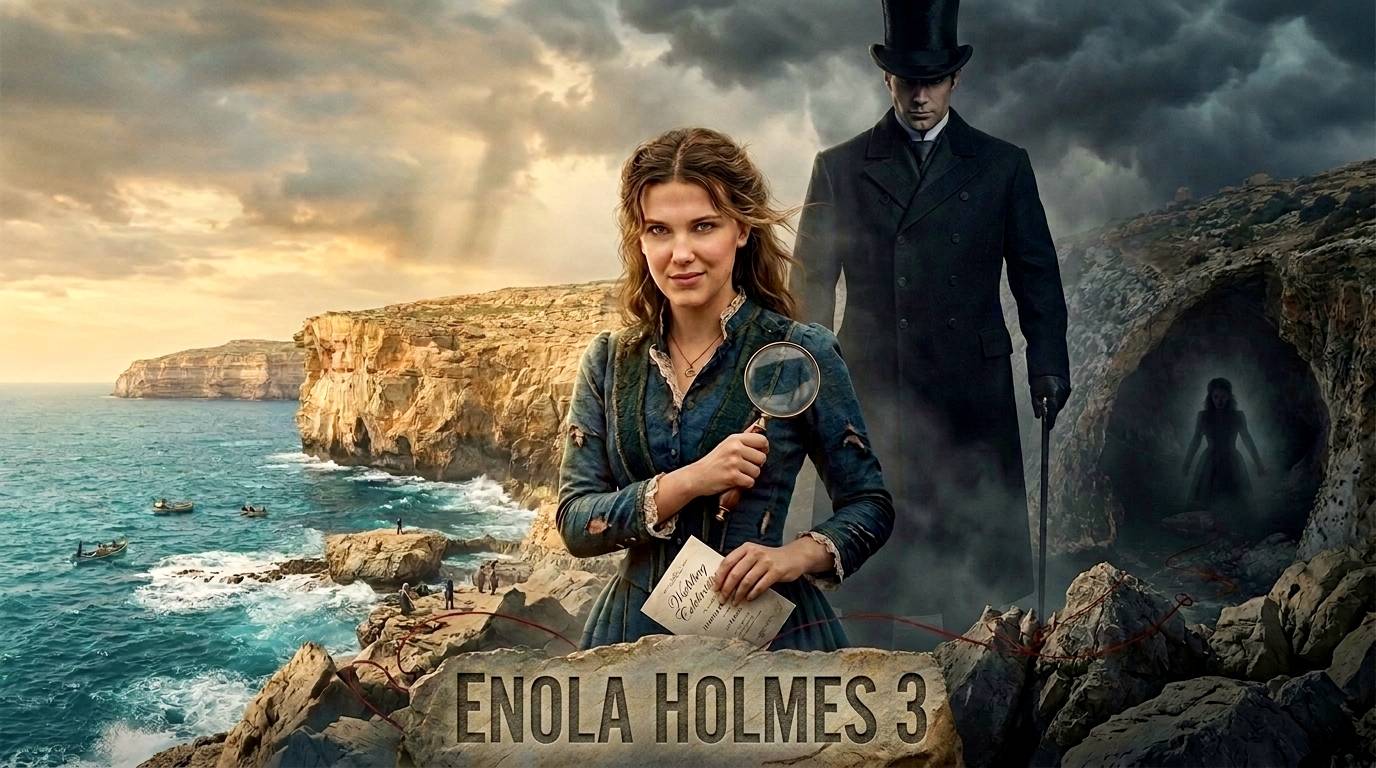 نقد فیلم Enola Holmes 3 | وداع با منطق در جزیرهی مالت | موبوگیم نقد فیلم Enola Holmes 3 | وداع با منطق در جزیرهی مالت | موبوگیم