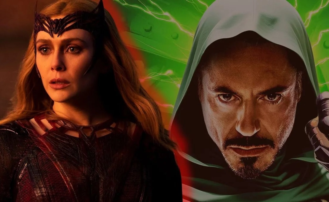 Avengers doomsday latverian witch elizabeth olsen scarlet اولین تصویر از جادوگر لاتوریا منتشر شد | آیا در Avengers: Doomsday اسکارلت ویچ پشت این ماسک است؟ | گیمفا