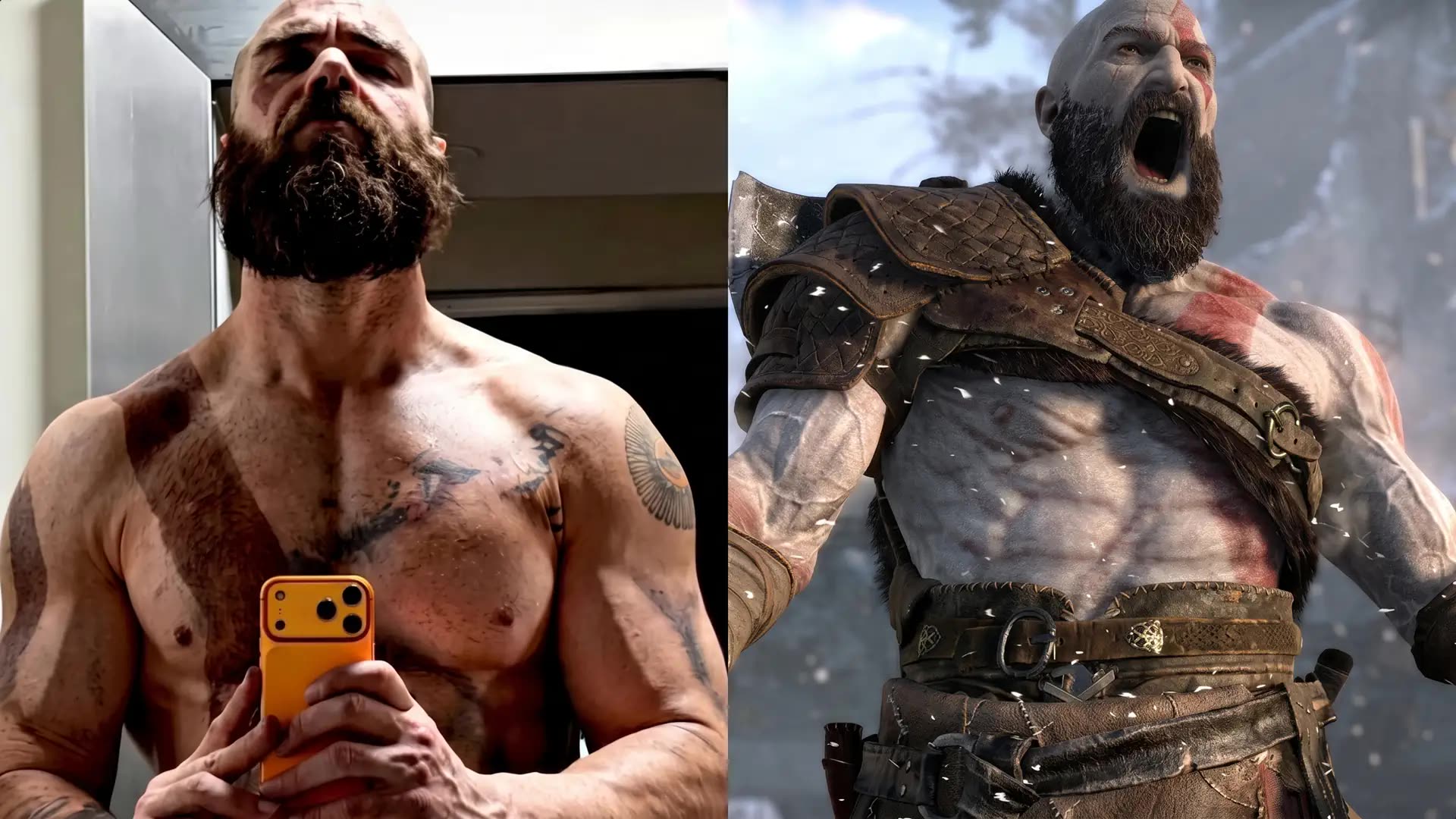 1000060067 نگاهی تازه به ستاره God of War؛ رایان هرست تصویری از خودش در نقش کریتوس منتشر کرد | موبوگیم