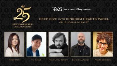 پنل Kingdom Hearts در رویداد D23 رسماً تأیید شد و پخش زنده آن را گیم اواردز بر عهده خواهد داشت