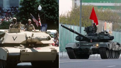 دوئل مرگبار غول‌های زرهی شرق و غرب؛ آبرامز آمریکایی در برابر T-90 روسی