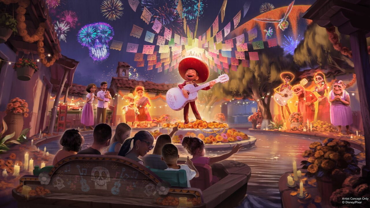 34535435 دیزنی دنباله داستان انیمیشن Coco را در قالب یک جاذبه گردشگری روایت میکند + تصاویر مفهومی | موبوگیم
