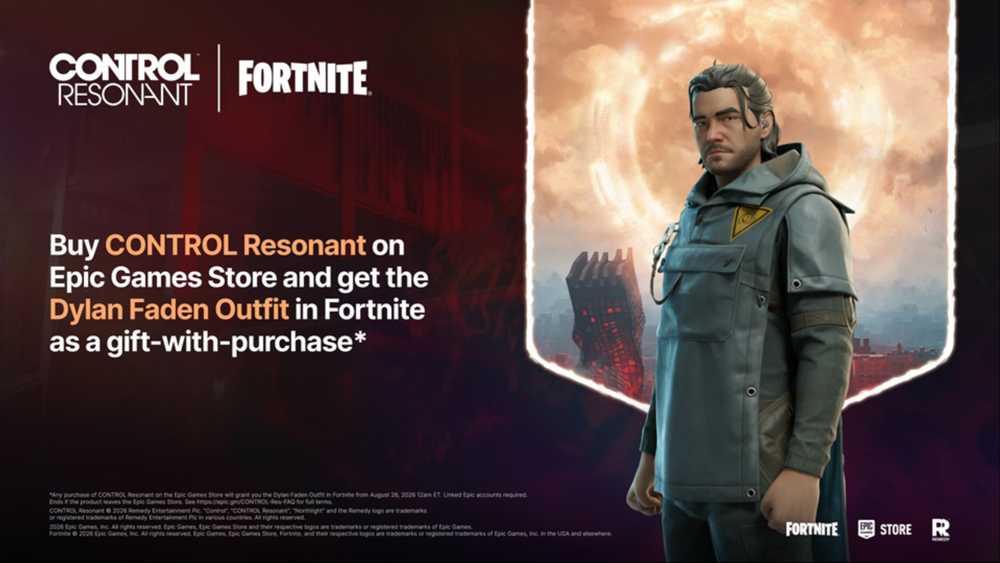 Control resonant fortnite gift اسکین شخصیت اصلی بازی Control Resonant به فورتنایت میآید