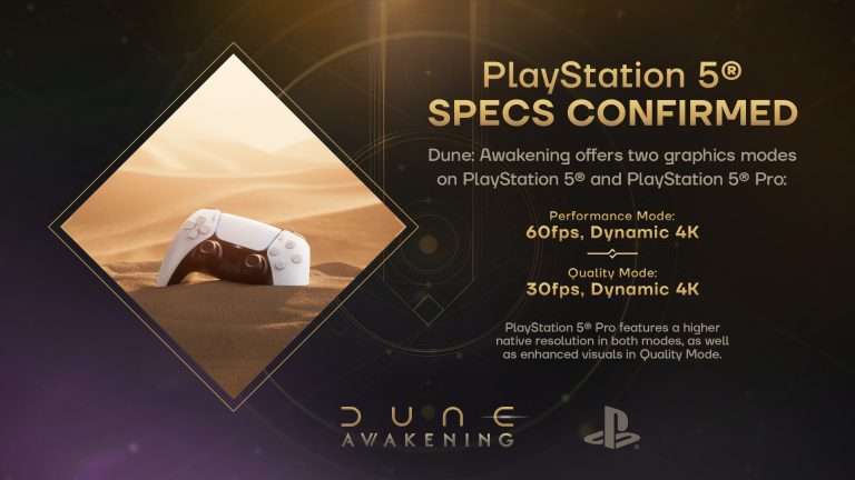 Dune awakening 768x432 حالتهای Performance و Quality برای بازی Dune Awakening روی PS5 تایید شد | موبوگیم