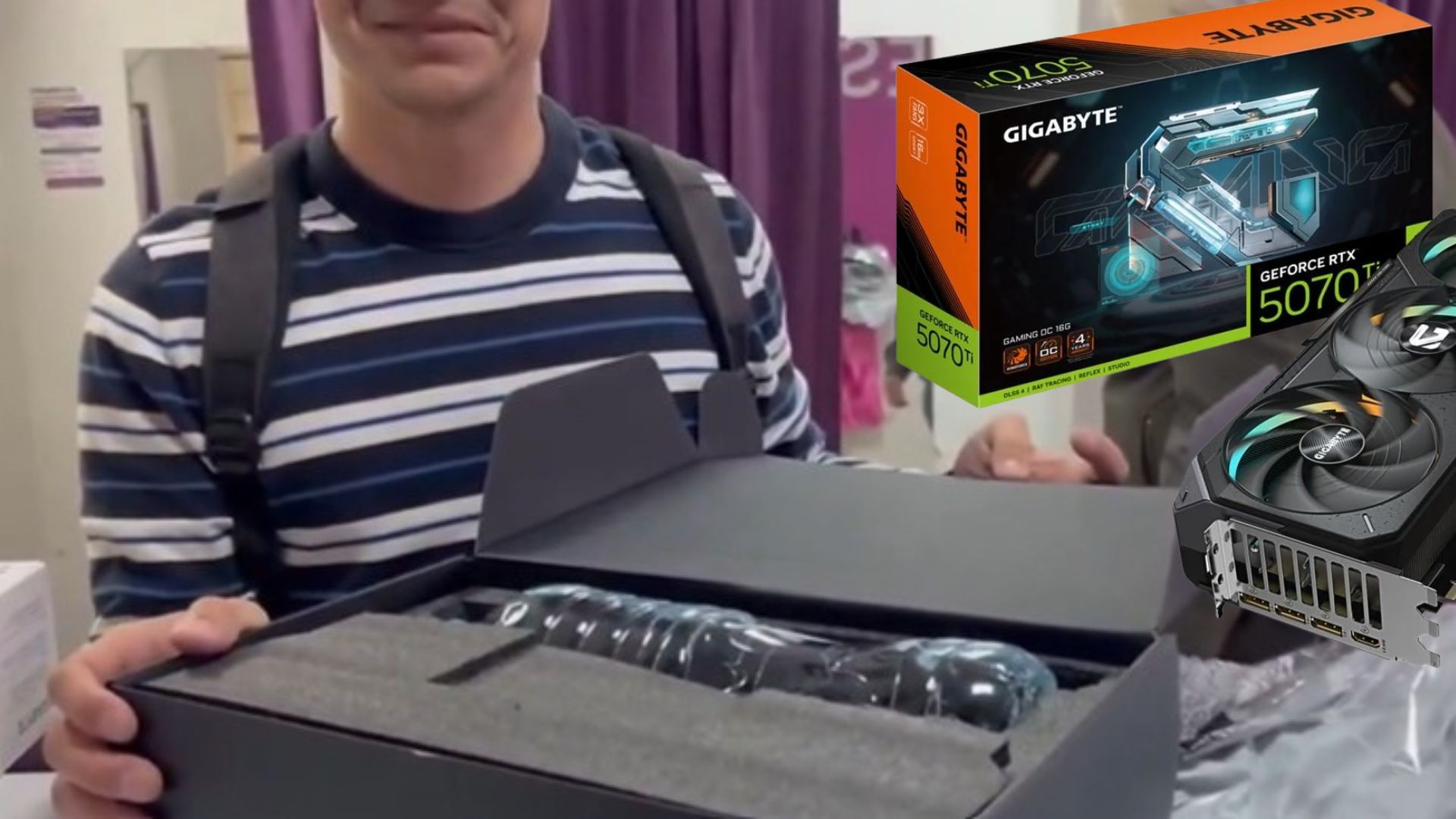 جایگزین شدن کارت گرافیک RTX 5070 Ti با بطری آب؛ اتفاقی عجیب برای یک گیمر روسی جایگزین شدن کارت گرافیک RTX 5070 Ti با بطری آب؛ اتفاقی عجیب برای یک گیمر روسی