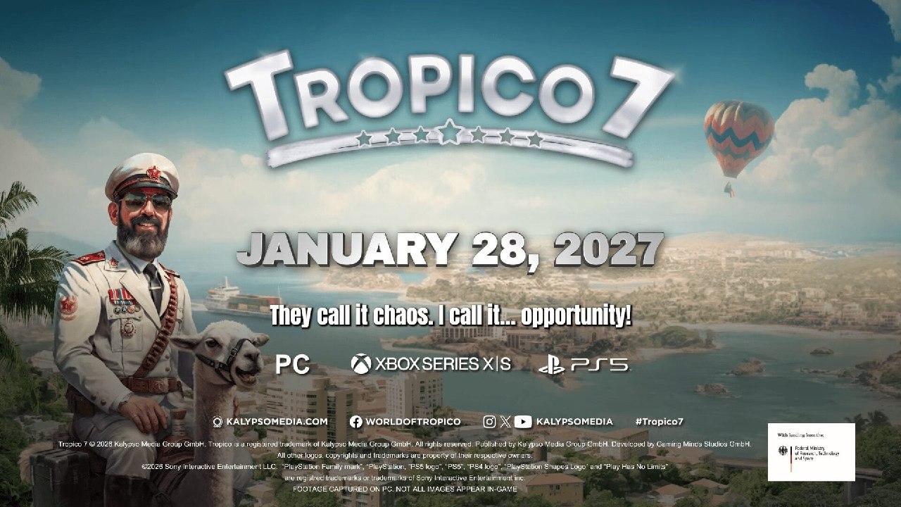 Img 20260827 035323 384 تریلر زمان عرضه بازی Tropico 7 منتشر شد | موبوگیم