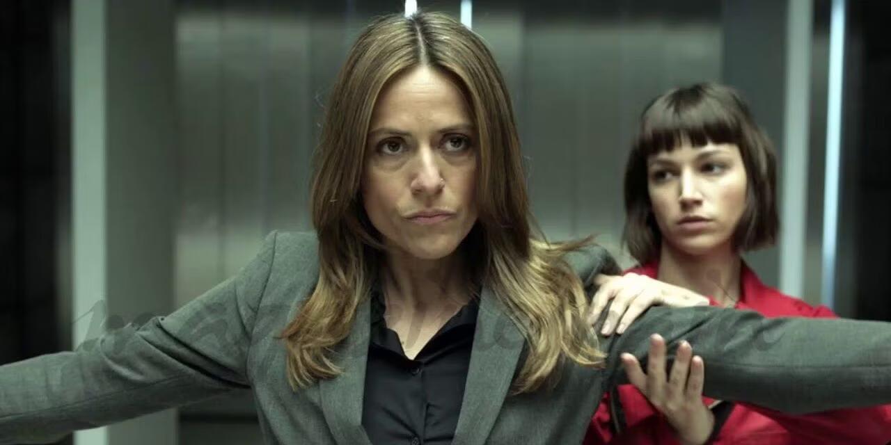 inspector raquel murillo and tokyo in money heist سریال Money Heist