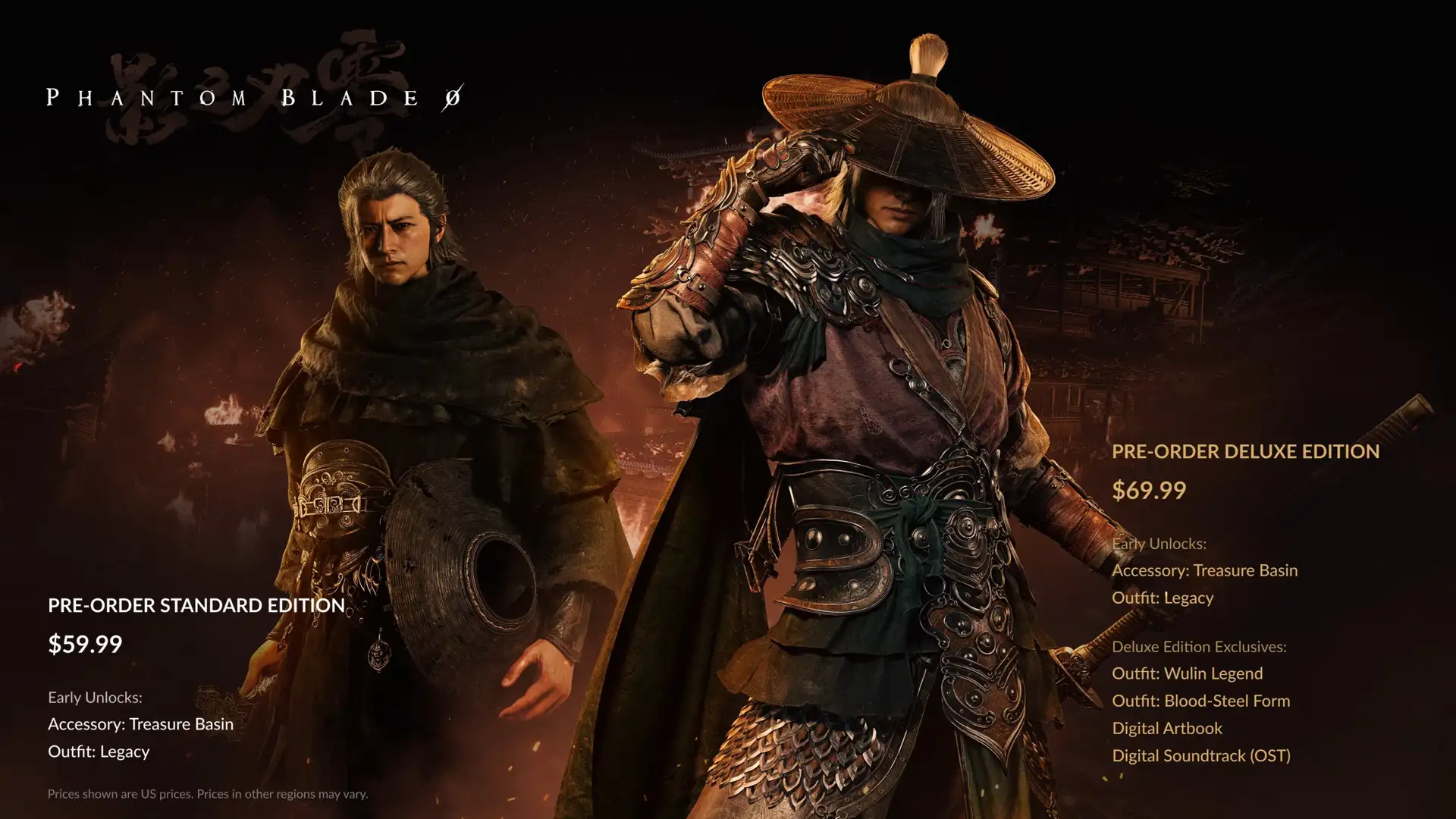 پیش‌خرید Phantom Blade Zero آغاز شد؛ رونمایی از قیمت بازی و وضعیت عرضه فیزیکی آن | گیمفا