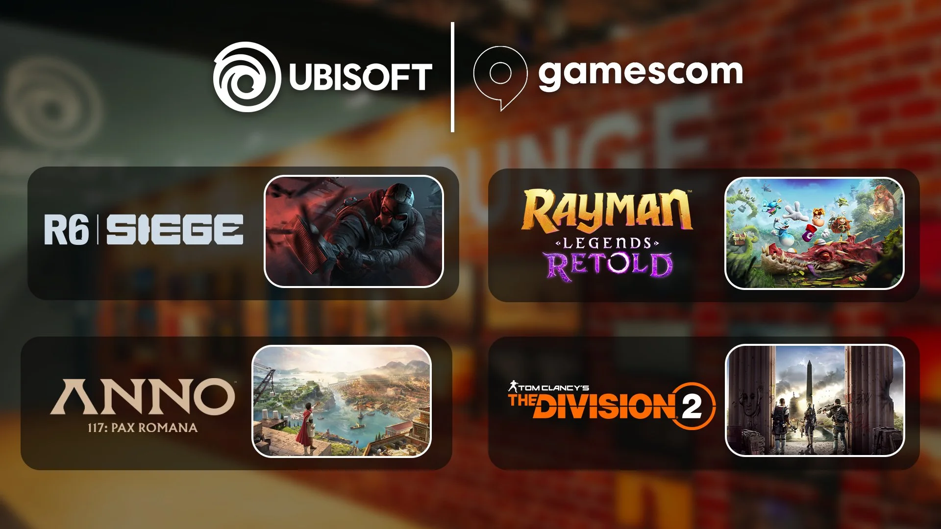 Ubisoft 1 یوبیسافت از لاینآپ خود برای گیمزکام امسال رونمایی کرد | موبوگیم