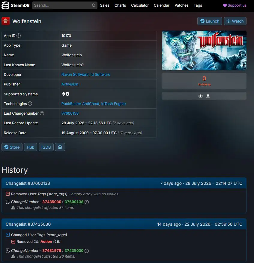 شایعه: ریمستر Wolfenstein 2009 در QuakeCon 2026 بی‌سروصدا منتشر می‌شود | موبوگیم