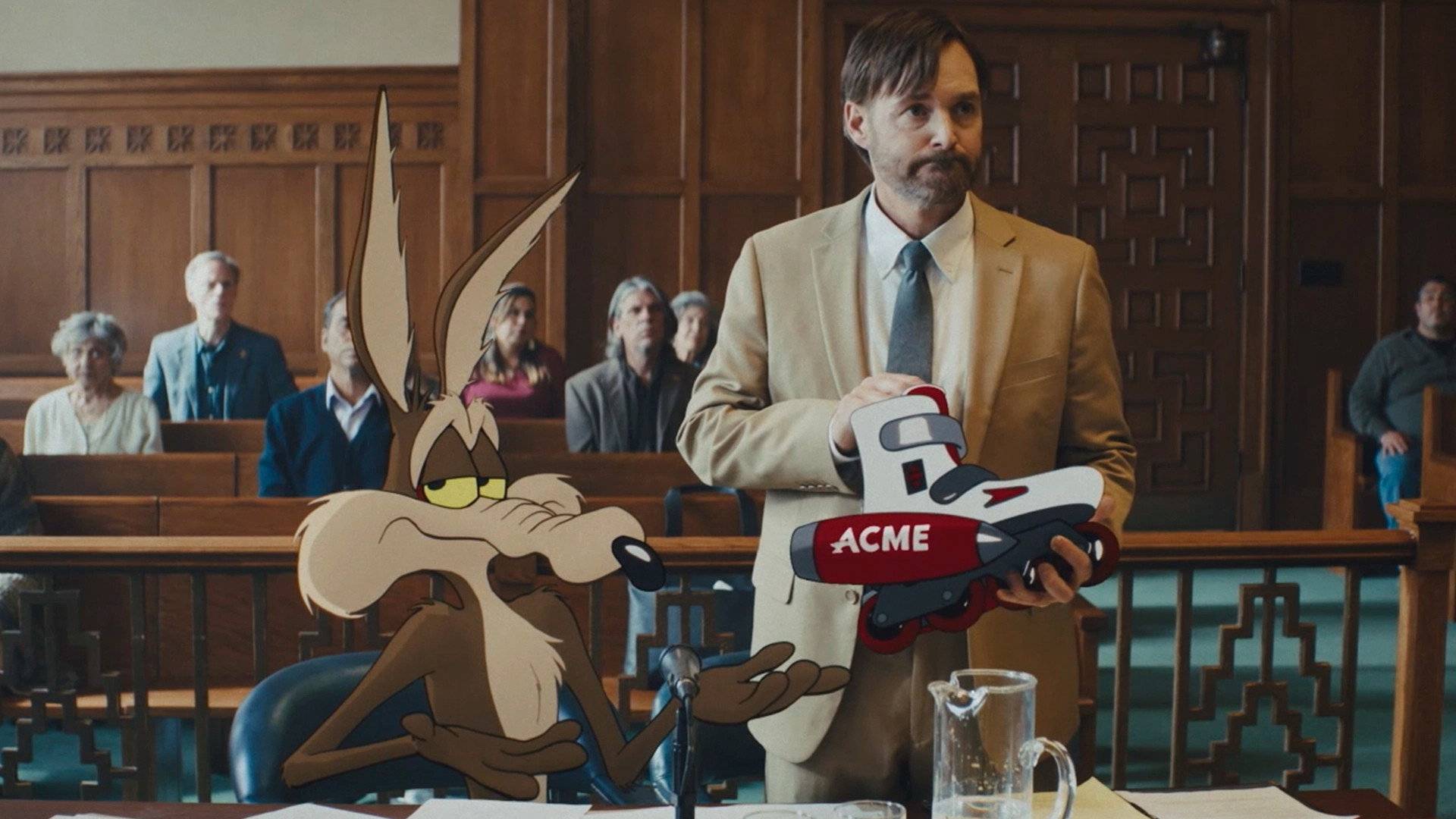 1000007111 نقد فیلم Coyote Vs Acme | کایوت و میگمیگ دوئل تا دادگاه