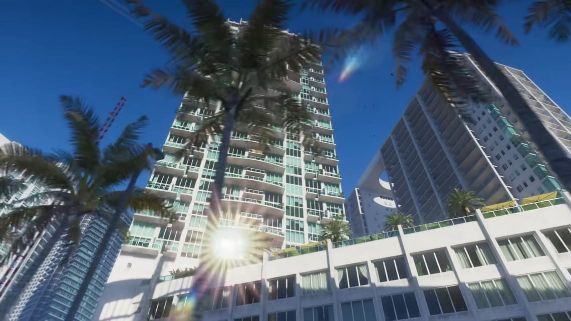 نگاهی به ایالت لئونیدا در GTA 6؛ تمام مکانهای تایید یا شایعه شده | موبوگیم 7 500 brickell condominium gta 6 trailer 1140x641 1