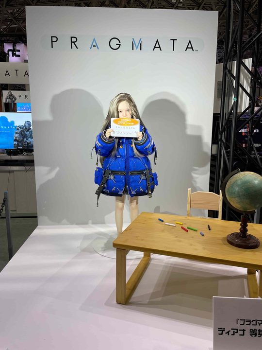 دایانا برای فروش ۲.۵ میلیون نسخهای Pragmata از بازیکنان تشکر کرد | موبوگیم 1 A 2 thank you from Diana for 2.5 million copies of PRAGMATA sold from Tokyo Game Show 2026
