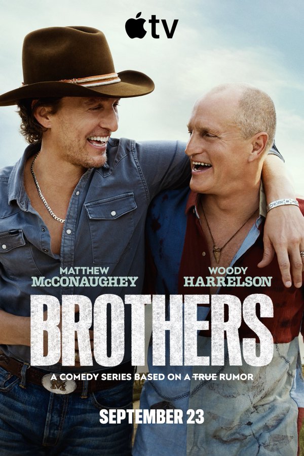 پوستر سریال Brothers با بازی متیو مککانهی و وودی هارلسون منتشر شد | موبوگیم 1 HSqvFXzXAAA hHj