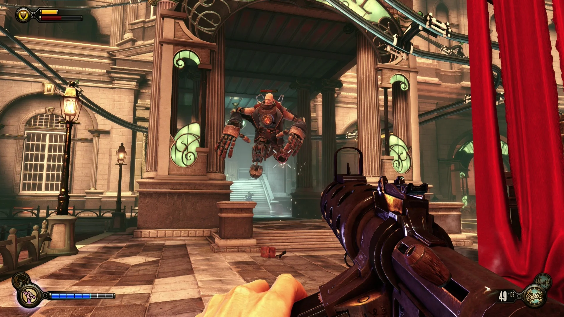bioshock infinite shooting