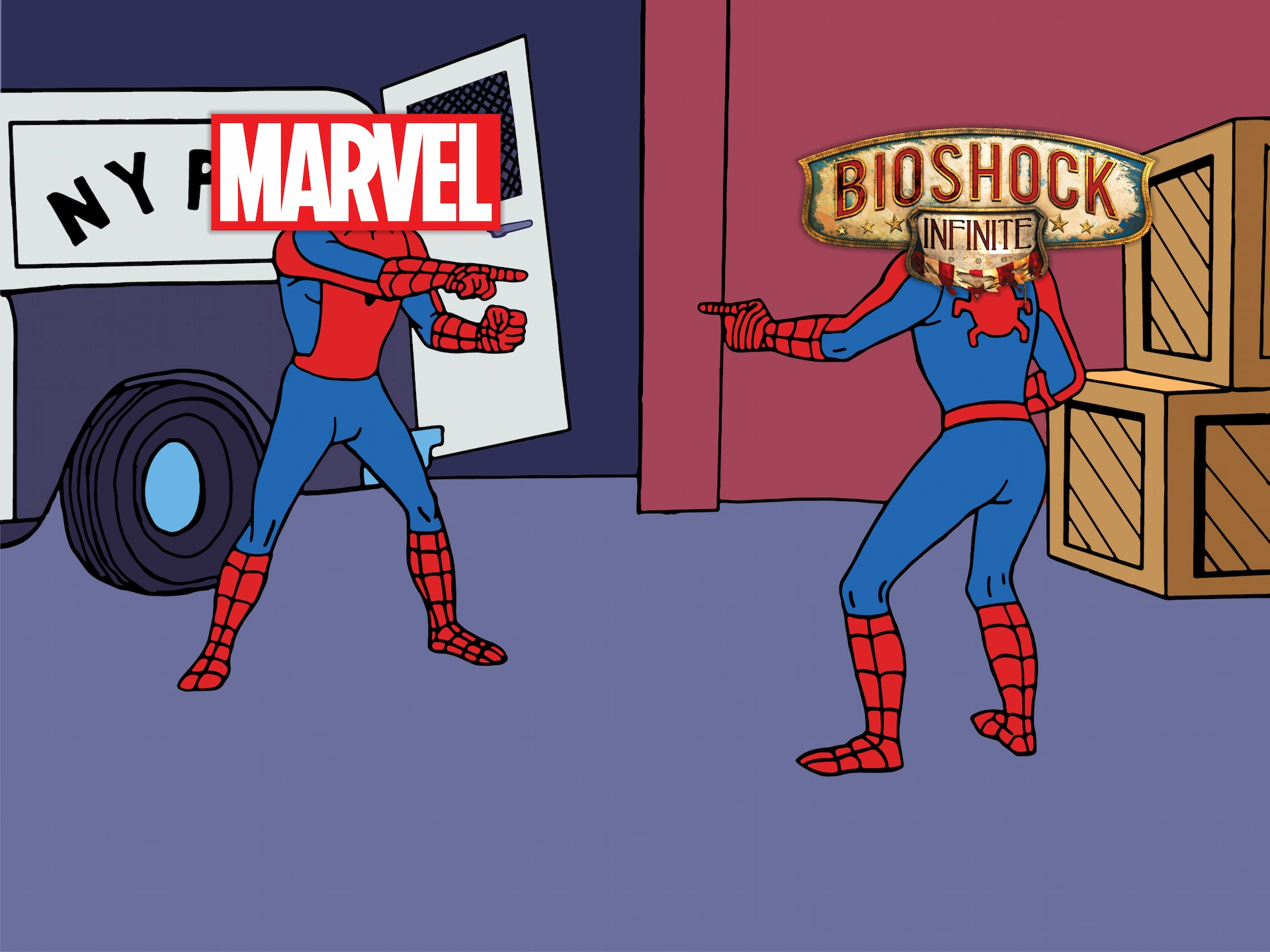 bioshock infinite vs marvel