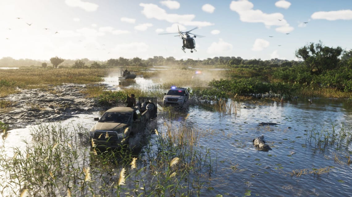 نگاهی به ایالت لئونیدا در GTA 6؛ تمام مکانهای تایید یا شایعه شده | موبوگیم 3 gta 6 grassrivers 1140x641 1
