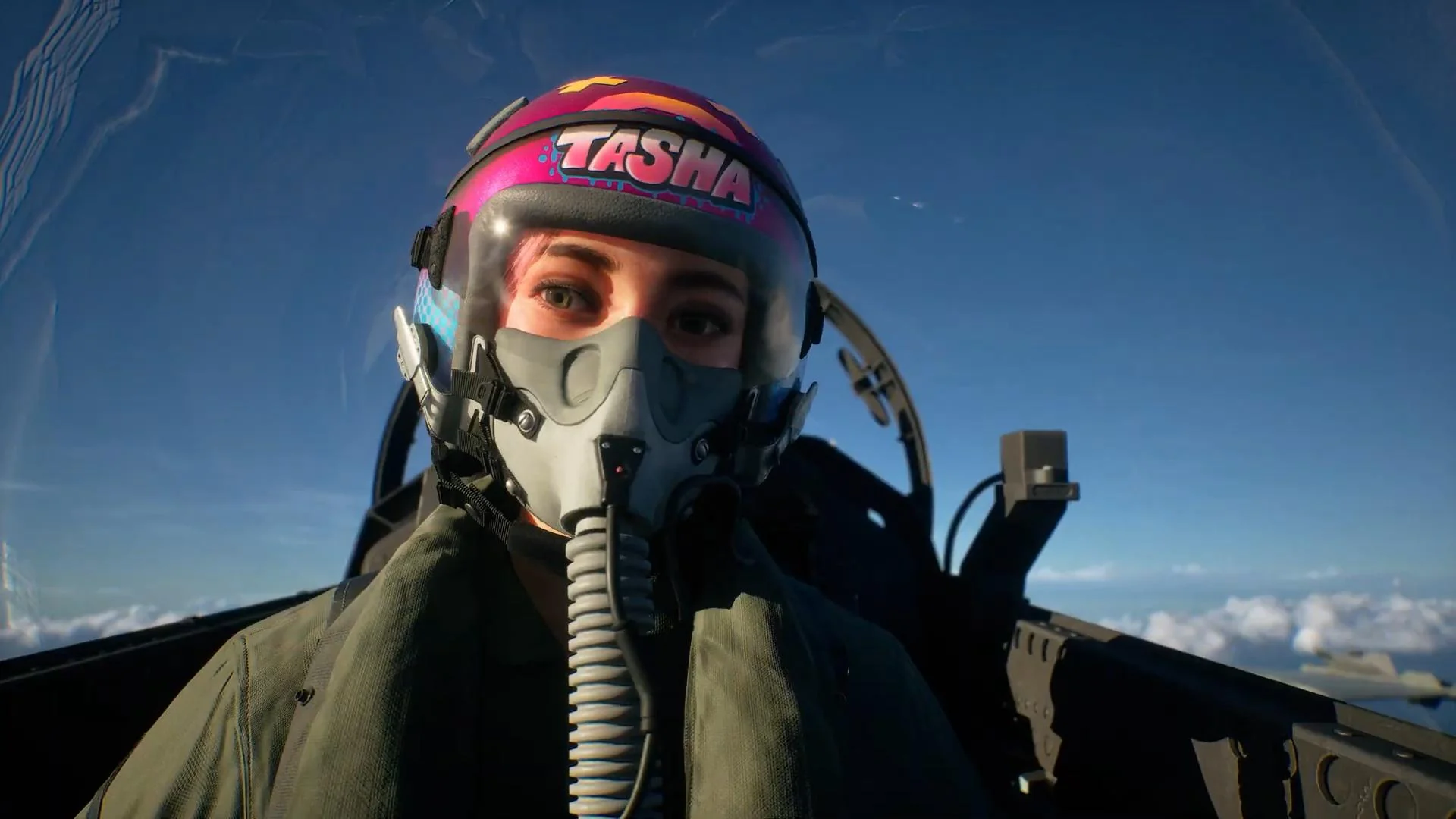 In ace combat 8 wings of theve every time she is on the v0 qrnp3vpvby6g1 سازنده Ace Combat 8: تاشا پرهزینهترین شخصیت بازی از نظر طراحی بوده است | موبوگیم