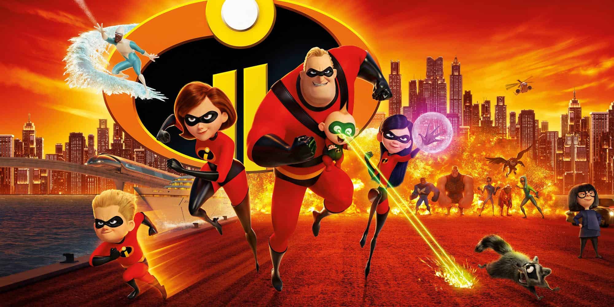 پرفروشترین فیلمهای ابرقهرمانی | موبوگیم 2 incredibles 2 movie review
